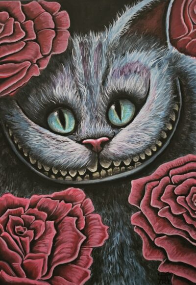 AGKunz-t - Cheshire Cat - Grinsekatze - Wonderland (Reihe Wonderland)
